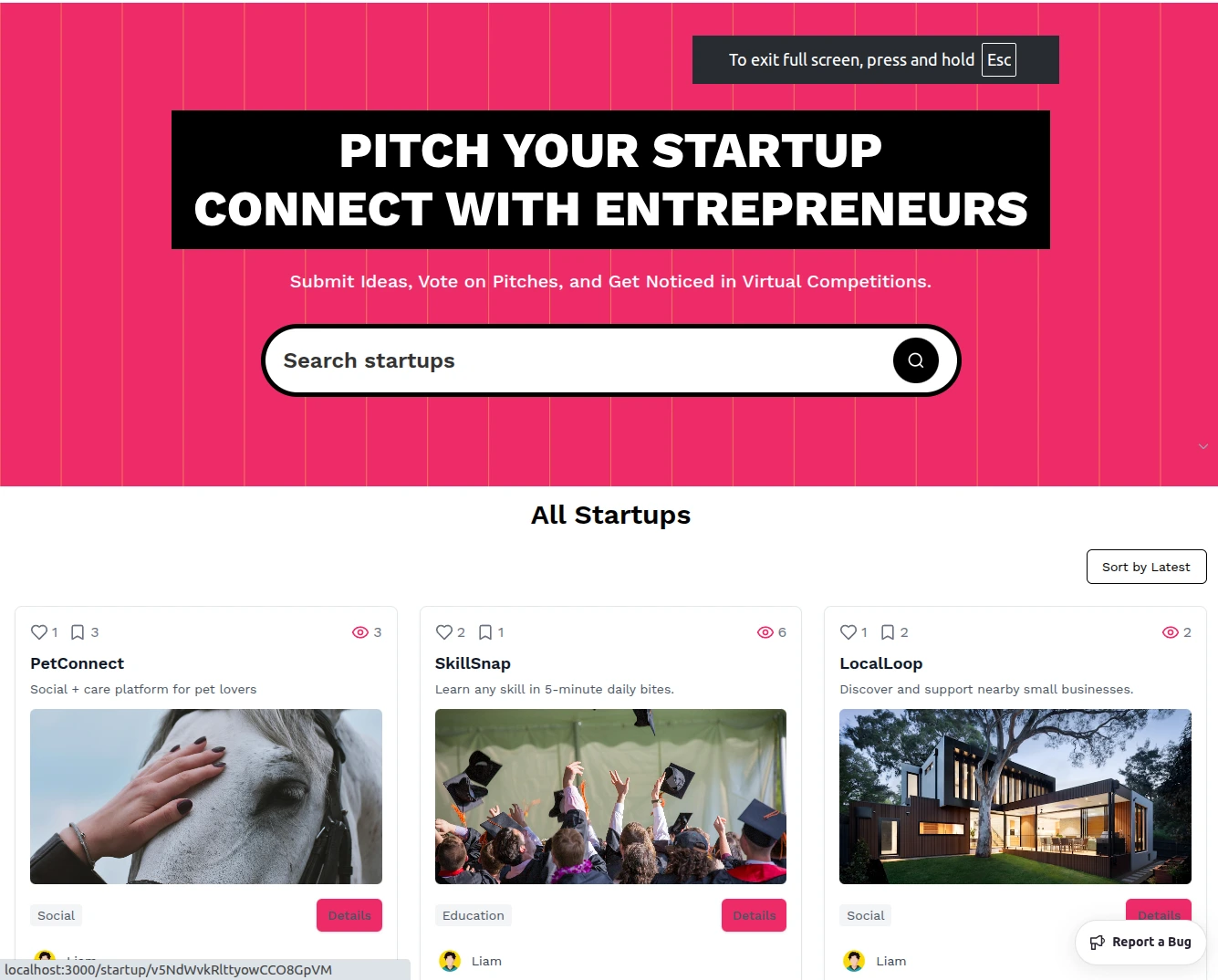 YC Directory – Discover & Submit Startups screenshot